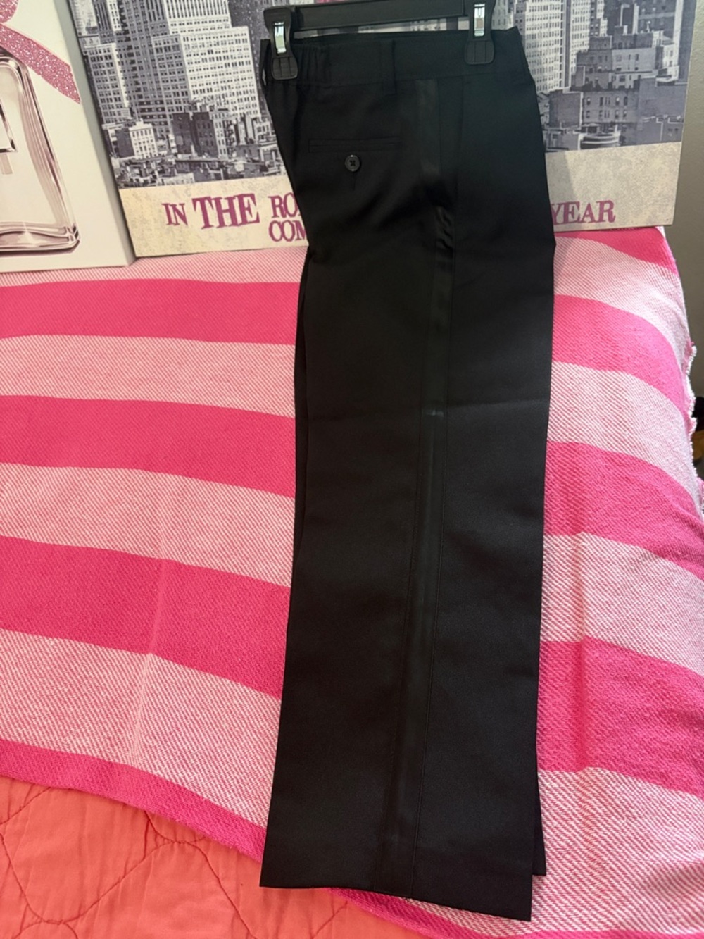 Nautica Black kids 4 piece Suit with White Dress Shirt - Picture 6 of 8